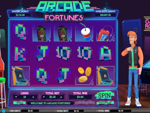 Arcade Fortunes Slot Review USA