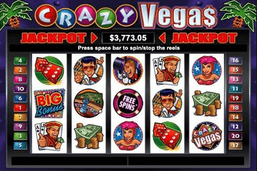 Crazy Vegas Slot Reels