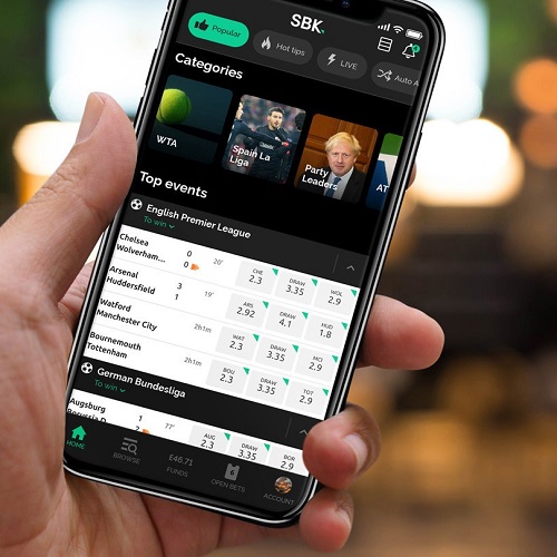 action sports betting app
