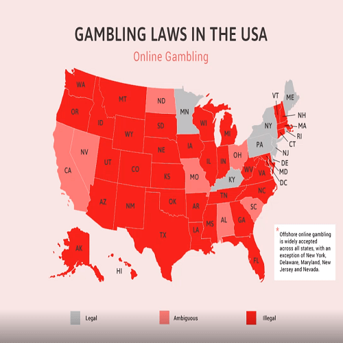 us states that have legalized online gambling