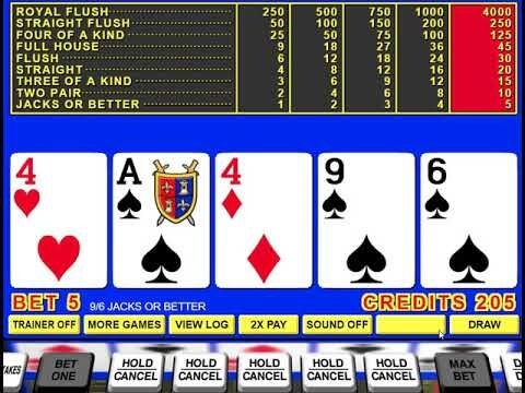 best way to play video poker in us