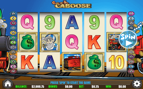 Cash Caboose Slot Reels