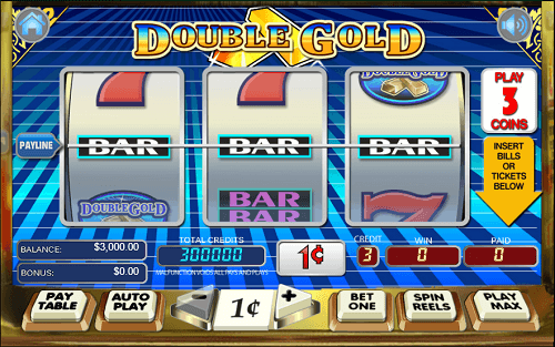 Double Gold Slot Reels