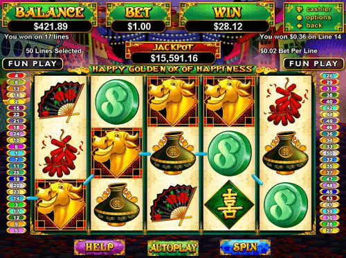 happy golden ox of happiness slot review us