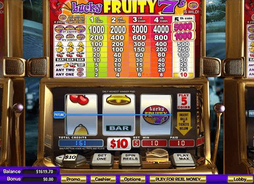 Lucky Fruity 7s Slot Game