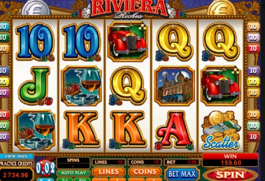 Riviera riches slot machine