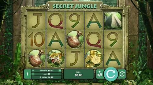 Secret Jungle Slot Reels 