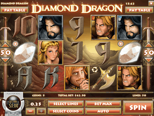 diamond dragon slot reels