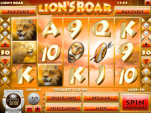 lions roar slot review