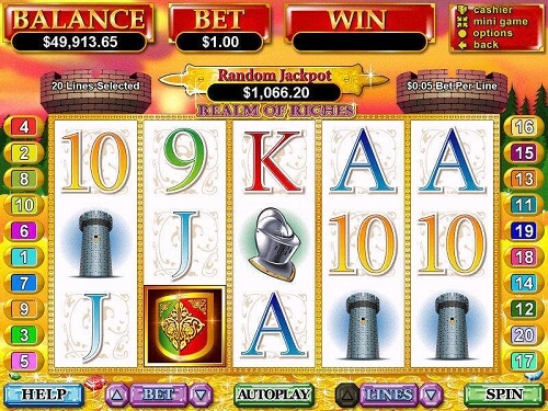 Realm of Riches Slot Reels
