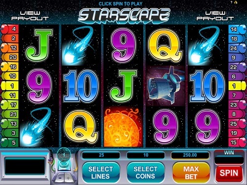 Starscape Slot Reels