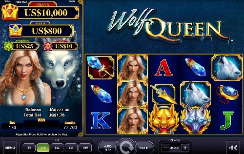 wolf queen ags reels slot