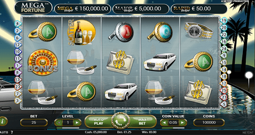 Mega Fortune Slot Machine