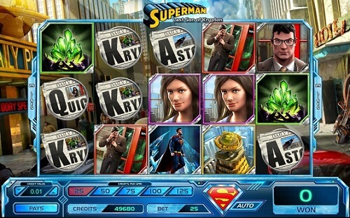 Superhero Slot Machine