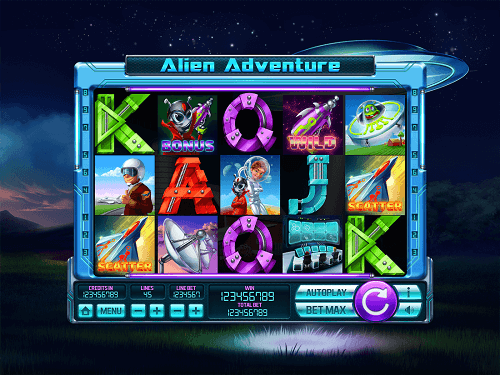Alien Themed Slot Machines