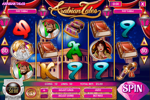 Arabian Themed Online Slots to play