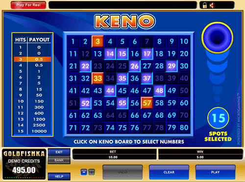 How Many Numbers Should I Pick in Keno?