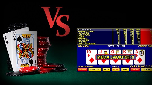 Is Video Poker the Same as Poker?