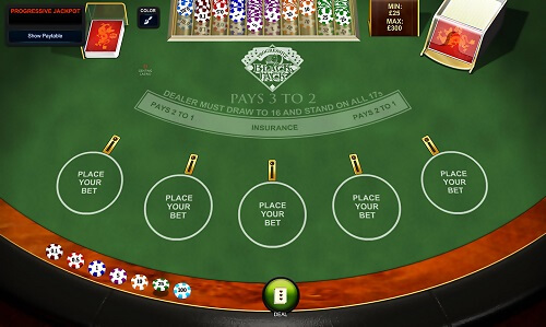 blackjack with side bets online
