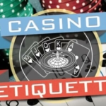 Casino Tournament Etiquette
