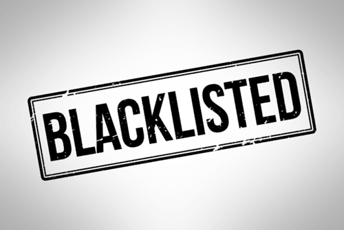 blacklisted casino sites