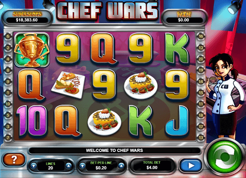 chef wars slot game